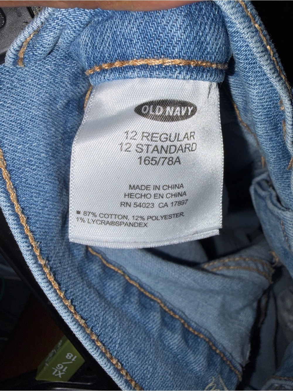 Old Navy Light Blue Boyfriend Denim Shorts - Picture 3 of 5